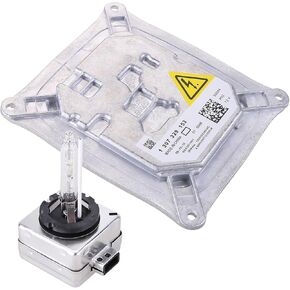 1307329153 Xenon HID Headlight Ballast 25806714 Replacement for 2006-2011 Cadillac DTS 328i 328xi 335i 335xi M3 E92 E93 645Ci 650i M6 X3 X5 130732915301 63117182520 8J0907391 Ballast Module w/Bulb