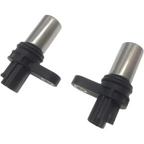 2PCS Crankshaft Camshaft Position Sensor Compatible with 2002-2007 X-Trail 2002-2006 Sentra/Altima 2005-2012 Frontier Replacement for 23731-6N21A, 237316N21A, 23731-6N206