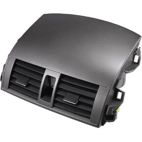 Center Dash A/C Outlet for Toyota Corolla Durable | Air Vent Panel Black 1 Pcs