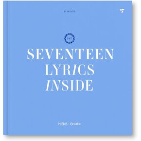 SEVENTEEN Lyrics Inside Book 1st Global Edition, SEVENTEEN's K-pop album, Special SEVENTEEN official merch for CARAT