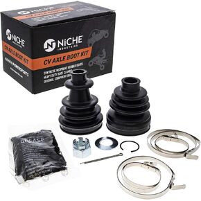 NICHE Rear CV Axle Boot Kit For Polaris RZR 4 900 1000 5415177 3236163 3236165 5415176