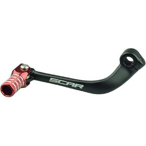 دواسة ناقل الحركة القابلة للطي من SCAR متوافقة مع هوندا CRF 110 CRF110 CRF110F 13-24 - أحمر