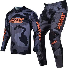 Motorcycle Jersey Pant Combo MX Motocross Gear Set Cycling Dirt Bike Mountain Bike Offroad Racewear Adult