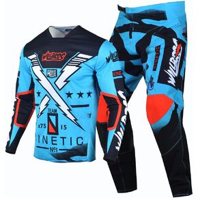 Motocross Jersey Pants Combo Mens Dirt Bike Offroad MX Gear Set Riding Racewear Women Adult