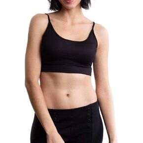 HALFTEE Spaghetti Strap Cami Layering Tee | Demi Cami Crop Tops for Women & Teens | XS-3X