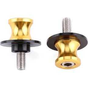 8Mm Spools Caballete Moto,triumph tiger sport 660 8mm swing arm bobbins,sv650 bobbins,sv650 swing arm spool,motorcycle bobbins,8mm paddock stand spools,09 spools ninja 2(8mm silver)