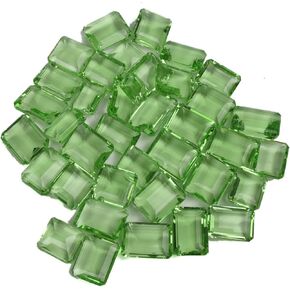 GEMHUB Emerald Cut Green Amethyst 200.00 Ct. 4 Pcs Loose Gemstone Lot