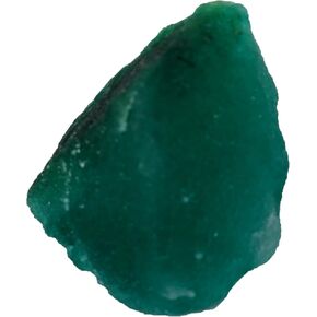 REAL-GEMS Loose Natural Green Emerald 33.5 Ct. Certified Raw Rough Loose Gemstone AXF-614