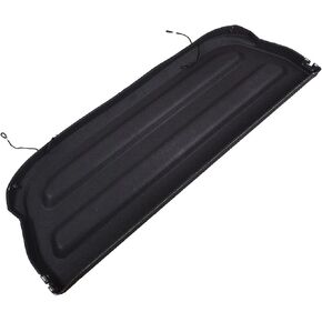Non Retractable Cargo Cover Shield Shade Tonneau Cover Replacement for 2015-2019 Fit Black