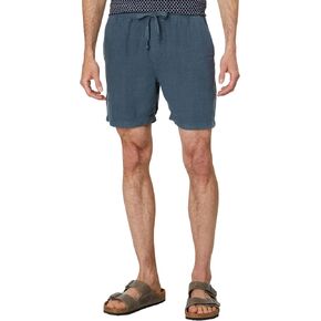 Faherty Men's Essential Linen Drawstring Shorts 6" in Saudi Arabia
