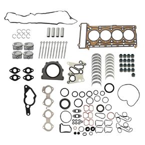 Engine Full Pistons Gasket Kit Set Replacement for Mercedes-Benz C200 CGI W204 W212 2007-2017 2710300040 2710305117