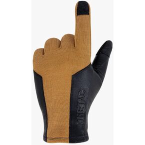 Short Cuff Touch Screen Pilot Nomex Flight Flyers Duty Work Gloves, Goat Leather Skin Tight Palm