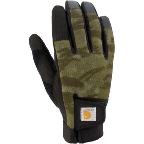 Carhartt Men's Synthetic Leather High Dexterity Touch Sensitive Secure Cuff Glove