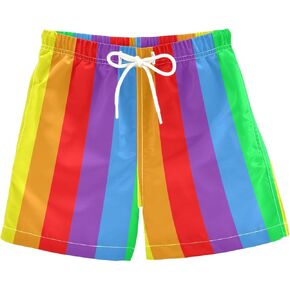 Boys Swim Trunks Black White Buffalo Check Plaid Toddler Swim Shorts Bathing Suit Swimsuit Toddler Boy Swimwear 2T 20205720