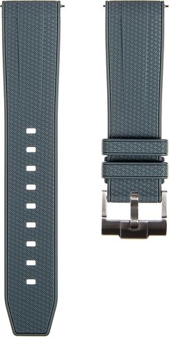 Weave Premium Silicone Rubber Watch Bands- Quick-Release Watch Straps for Men & Women-Compatible with Omega, Tudor, Rolex, Seiko and etc in Saudi Arabia