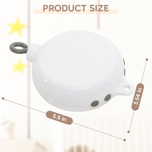 Baby Crib Mobile - Bear Mobile for Crib, Felt Cloud Nursery for Boys and Girls, Baby Bassinet Mobile Toy - Shower Set for Infant Bedroom Hanging Decoration in Kuwait