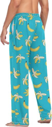 Men's Pajama Pants Pjs Bottoms with Pockets Sleep Lounge Pants for Men in Saudi Arabia