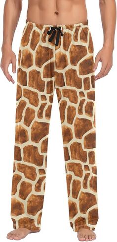 Pajama Pants Men Sleepwear Lounge Pants Pjs Bottoms with Pockets in Saudi Arabia