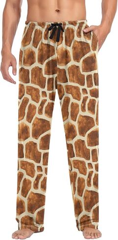Pajama Pants Men Sleepwear Lounge Pants Pjs Bottoms with Pockets in Saudi Arabia