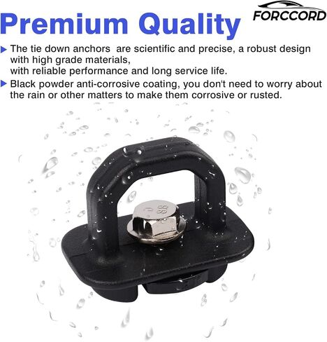 Custom Fit for Tie Down Anchors 07-21 Chevrolet Silverado 07-22 23 GMC Sierra 15-22 Chevrolet Colorado/GMC Canyon Pick-up Replace#DZ97903 Bed Tie Downs for Truck-9 Pack in Kuwait
