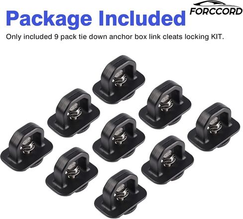 Custom Fit for Tie Down Anchors 07-21 Chevrolet Silverado 07-22 23 GMC Sierra 15-22 Chevrolet Colorado/GMC Canyon Pick-up Replace#DZ97903 Bed Tie Downs for Truck-9 Pack in Kuwait