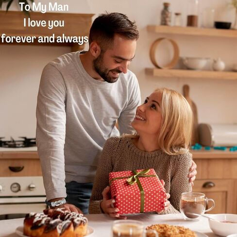 إلى رجلي تصويب سوار التاج الخاص بك للزوج صديقها الرجال أساور جلدية مضفرة عيد الحب هدايا عيد الميلاد له in Kuwait