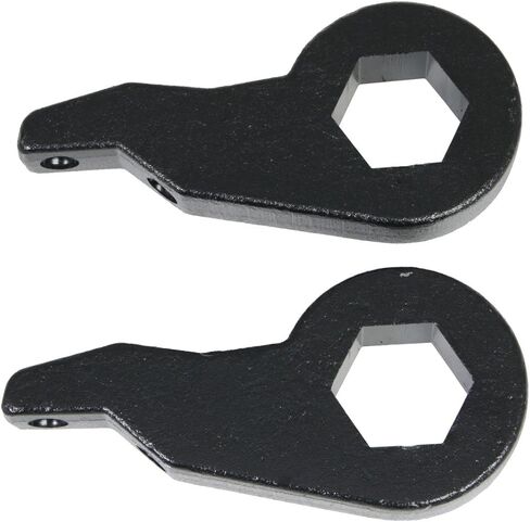 مجموعة أدوات RockTrix Leveling - رفع من 1 إلى 3 بوصة - مفاتيح شريط الالتواء مزورة مع موسع الصدمات - متوافقة مع شاحنات GMC Chevy 1999-2006 in Kuwait