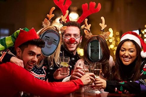 CHEMION Led Mask with Bluetooth App, Led Face Mask for Adults, Digital Face Mask for Birthday Parties, Concerts, Costume mask in Saudi Arabia