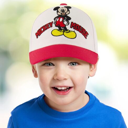 Disney Baseball Cap, Mickey Mouse Adjustable Toddler 2-4 Or Boy Hats for Kids Ages 4-7 in Saudi Arabia