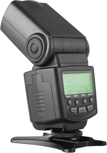 Meike MK430 TTL LCD Flash Speedlite متوافق مع كاميرا Canon DSLR EOS 70D 77D 80D Rebel T7i T6i T6s T6 T5i T5 T4i T3i SL2 ومع حامل الحذاء الساخن القياسي in Saudi Arabia