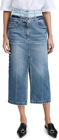 Women's Double Waisted Denim Skirts in Saudi Arabia