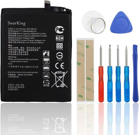 SwarKing Replacement Battery Compatible with HB2899C0ECW Huawei MediaPad M3 8.4" BTV-W09 & Huawei MediaPad T5 Tablet 10.1" with Toolkit in Kuwait