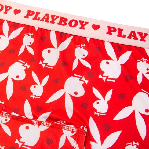 Playboy Womens Juniors Ladies Bunny Heart Toss حمالة صدر رياضية وملابس داخلية قصيرة للأولاد بمقاسات S-XL in Kuwait