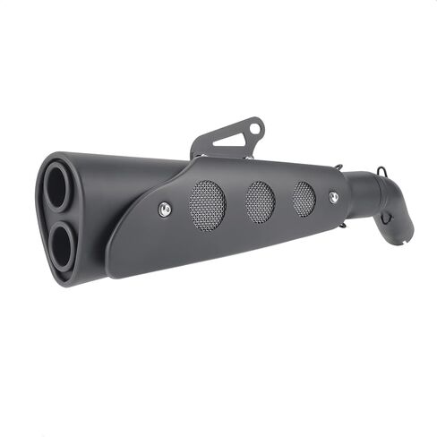 كاتم صوت الدراجة النارية، طقم أنبوب كاتم صوت سهل الارتداء مع درع حراري مناسب لـ CMX 300 CMX 500 Rebel 2017-2023 in Kuwait