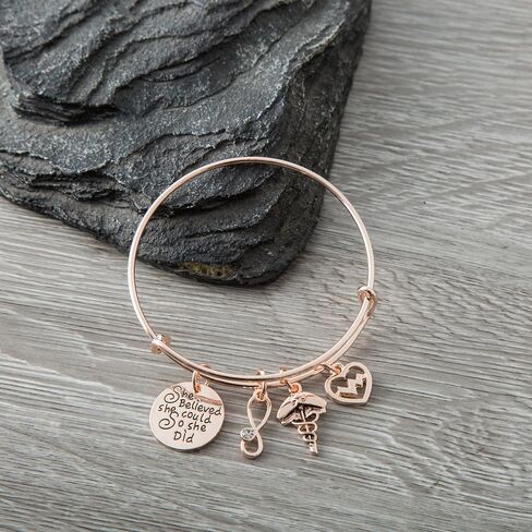 Infinity Collection - LPN Charm Bracelet - LPN Bangle Nursing Appreciation Gift for RN LPN Graduation Licensed Nurse in Saudi Arabia