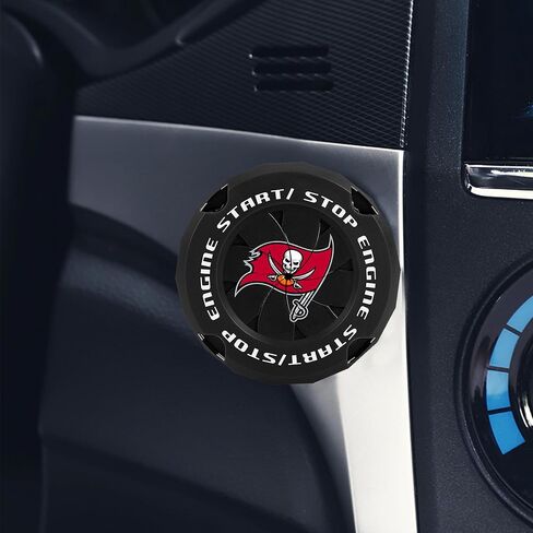 Car Accessories for buccaneers for football fan,fit buccaneers car gear -Cool engine car gifts decoration for men and women. (for hd black) in Saudi Arabia