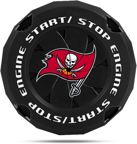 Car Accessories for buccaneers for football fan,fit buccaneers car gear -Cool engine car gifts decoration for men and women. (for hd black) in Saudi Arabia