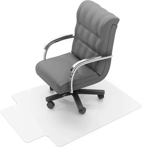 سجادة كرسي من الفينيل من Floortex® Advantagemat للأرضيات الصلبة - 48 بوصة × 36 بوصة، يتم شحنها بشكل مسطح in Kuwait