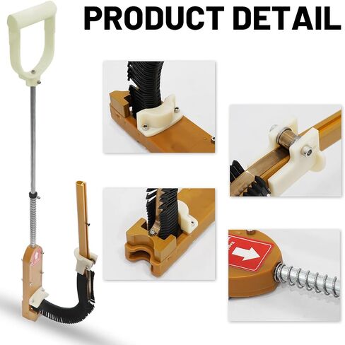 دباسة Foamboard PEX، دباسة يدوية واقفة للخشب ولوحة الرغوة، دبابيس مقاس 1-1/2 بوصة للوحة إسفنجية مقاس 1 بوصة و2 بوصة، 1100 قطعة من دبابيس الرغوة in Kuwait