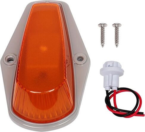 AmberCab ماركر سقف تشغيل ضوء AmberCover عدسة لفورد ل F-250 1980-1997 in Kuwait