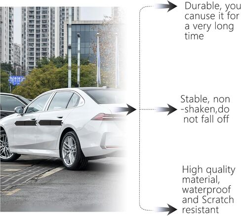 (2025 Newest Version) Dent Prevent Car Door Dent Protector | Removable Soft Cushion Magnetic Door Guards for Cars | Prevents Dents, Scratches & Dings, Pack of 2 in Saudi Arabia
