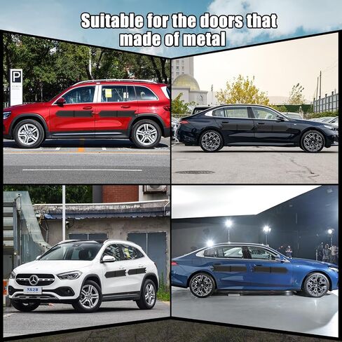 (2025 Newest Version) Dent Prevent Car Door Dent Protector | Removable Soft Cushion Magnetic Door Guards for Cars | Prevents Dents, Scratches & Dings, Pack of 2 in Saudi Arabia