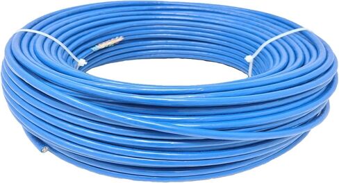 ميكرو كونيكتورز كيبل ايثرنت صلب محمي (STP) CAT6A بطول 500 قدم - ازرق (TR4-570SHBL-500) in Kuwait