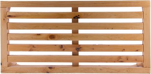 ALFI brand AB4409 24" Modern Wooden Stepping Stool Multi-Purpose Accessory, Natural Wood in Saudi Arabia