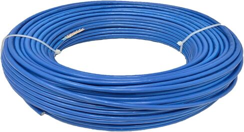 ميكرو كونيكتورز كيبل ايثرنت صلب محمي (STP) CAT6A بطول 500 قدم - ازرق (TR4-570SHBL-500) in Kuwait