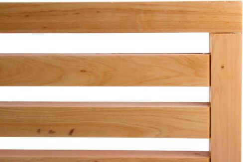 ALFI brand AB4409 24" Modern Wooden Stepping Stool Multi-Purpose Accessory, Natural Wood in Saudi Arabia