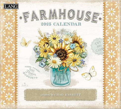 LANG Farmhouse 2025 Wall Calendar (25991002008) in Saudi Arabia