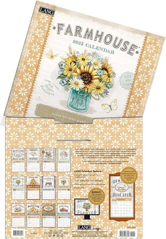 LANG Farmhouse 2025 Wall Calendar (25991002008) in Saudi Arabia