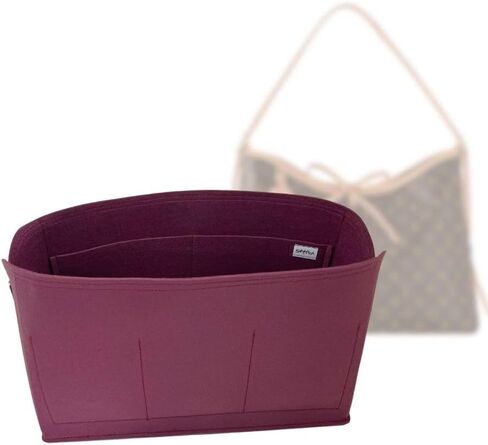 SAMORGA (1-29/ LV-Carryall-MM-F منظم حقيبة لـ LV Carryall MM: منظم حقيبة من النوع F إدراج حقيبة داخلية (نبيذ 2 مم) in Saudi Arabia