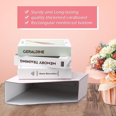 15 Pack Magazine File Holder Cardboard Magazine File Organizer Foldable Pink Magazine Holder for Shelves Magazine Document Storage Box Book Bin Desk File Organizer for Office Home Classroom in Saudi Arabia